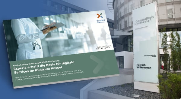 Broschüre über Experis und die digitalen Services im Klinikum Kassel