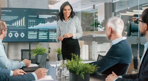 IT-Consultants in einer Teambesprechung